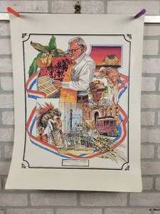 lot 646 image: Vintage MANKATO 125 Years of Progress Print - Rolled