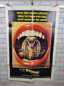 lot 651 image: (3) Original Movie Posters - NO MERCY, Sssssss and The Late Show - 27x41 Posters - Folded