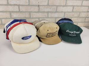 lot 652 image: (31) Assorted Baseball Caps - Most Appear Used