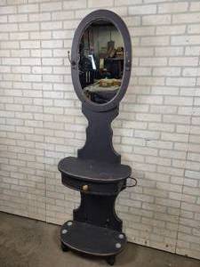 lot 653 image: Coat & Umbrella Stand - Solid Wood - Approx. 72 x 24 x 12 - NO SHIPPING