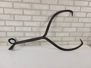 lot 570 image: Large Antique Ice Tongs - Approx. 35 Long - NO SHIPPING