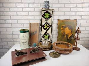 lot 600 image: Large Lot of Vintage Dcor - NO SHIPPING