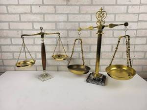 lot 755 image: Decorative Balance Scales