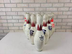 lot 806 image: (10) Bowling Pins - NO SHIPPING