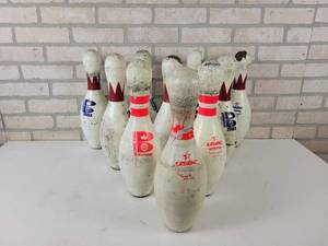 lot 808 image: (10) Bowling Pins - NO SHIPPING