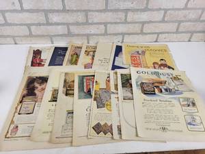 lot 921 image: (15) Vintage Ads from the 1910s and 1920s
