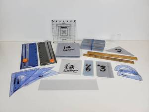 lot 714 image: Quilting Templates & Cutters