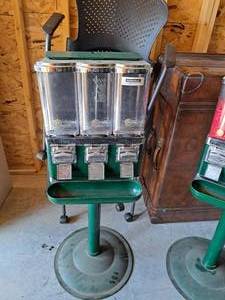 0.25 Bulk Candy Dispenser 3-head