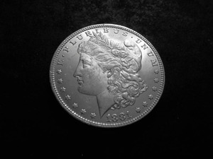 1881 Morgan Silver Dollar