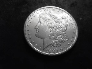 1882 S Morgan Silver Dollar