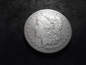 1883 CC Morgan Silver Dollar