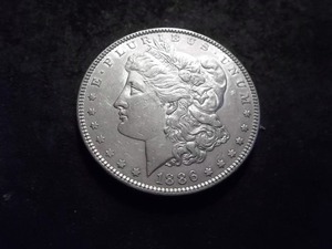 1886 Morgan Silver Dollar