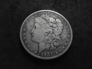1901 Morgan Silver Dollar