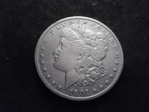 1901 S Morgan Silver Dollar
