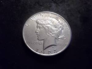 1923 D Peace Silver Dollar