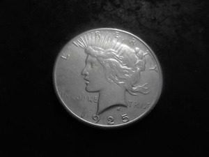 1925 Peace Silver Dollar