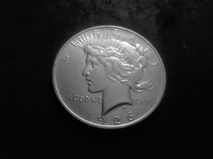 1926 D Peace Silver Dollar