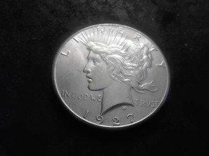1927 S Peace Silver Dollar
