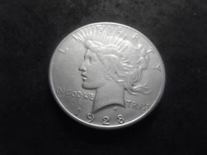 1928 S Peace Silver Dollar