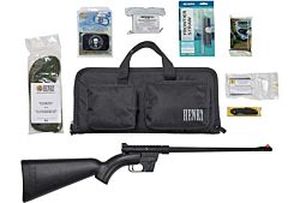 HENRY U.S. SURVIVAL PACK .22LR INCLUDES BLACK AR-7 AND KIT