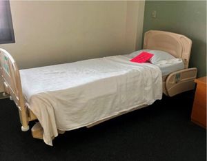 MSRP $22,000 Styrker CHG Spirit MedSurg Hospital Long Term Care Patient Bed - Ultra-low reduces falls injury &amp trauma, Chair Position, Contour Position, Scale &amp Bed Exit Alarm Plus Used Mattress - Works Great See Youtube No Reserve