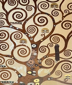 lot 97 image: Tree of Life Framed Print by Gustav Klimt
