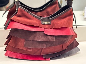 lot 4 image: Vintage Yves St. Laurent Leather Handbag