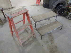 lot 20 image: 2 Step Ladder & Steps
