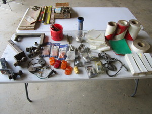 lot 80 image: Reflective Tape, Trailer Lights, Wiring, Receiver Hitches