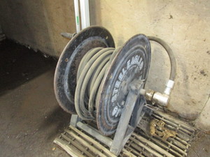 lot 87 image: Pressure Washer Hose Reel