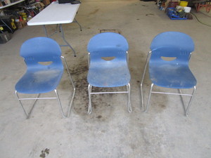 lot 105 image: Shop Chairs