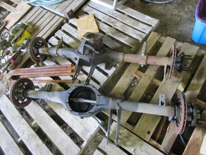 lot 134 image: 9 Ford Floater Rear Ends