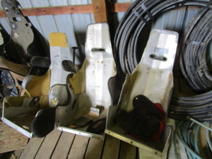 lot 136 image: (3) Alum Racing Seats