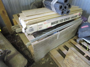lot 143 image: Misc. Shop Shelving