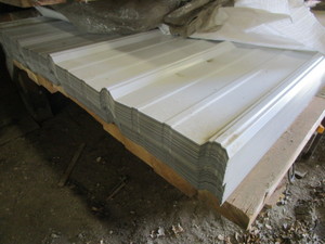 lot 158 image: Approx. 50 Sheets 36x109 & 50 Sheets 36x164 Steel Siding
