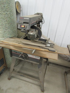 lot 178 image: Craftsman 10 Radial Arm Saw