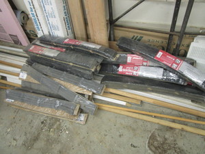 lot 172 image: Painters Scaffold & Misc. Construction Supplies