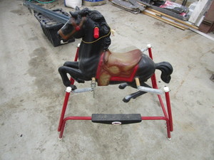 lot 188 image: Rocking Horse