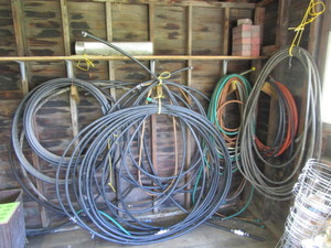 lot 204 image: Water Pipe, Garden Hoses, Soaker Hose