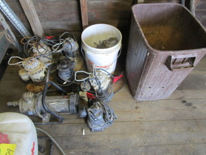 lot 211 image: Sump Pumps & Sprinkler Pumps (working condition unknown)