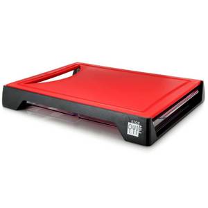 lot 25 image: Storable Solutions Cutting Board w 2 Removeable Trays