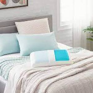 lot 30 image: Comfort Revolution Blue Bubble Gel  Memory Foam Pillow