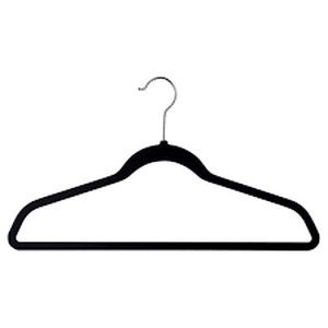 lot 35 image: Flocked Hangers - 50-pack
