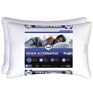 lot 53 image: Sealy Sterling Collection Down Alternative King Size Pillows - 2 Pack