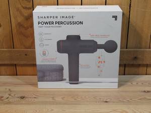 lot 10 image: Sharper Image Power Percussion Deep Tissue Massager