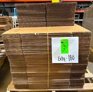 lot 4 image: 12x12x16 Corrugated Boxes