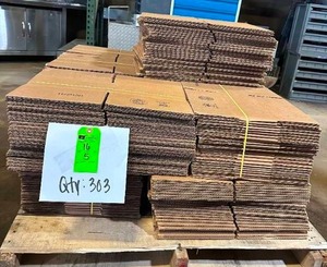lot 5 image: 10x10x4 Corrugated Boxes