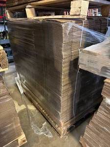 lot 9 image: 15x15x6 Corrugated Boxes