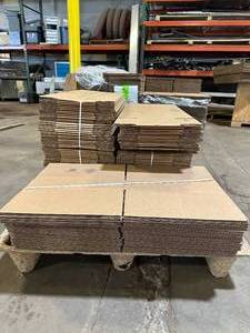 lot 21 image: 26x26x6 Corrugated Boxes