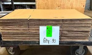 lot 32 image: 26x12x12 Corrugated Boxes